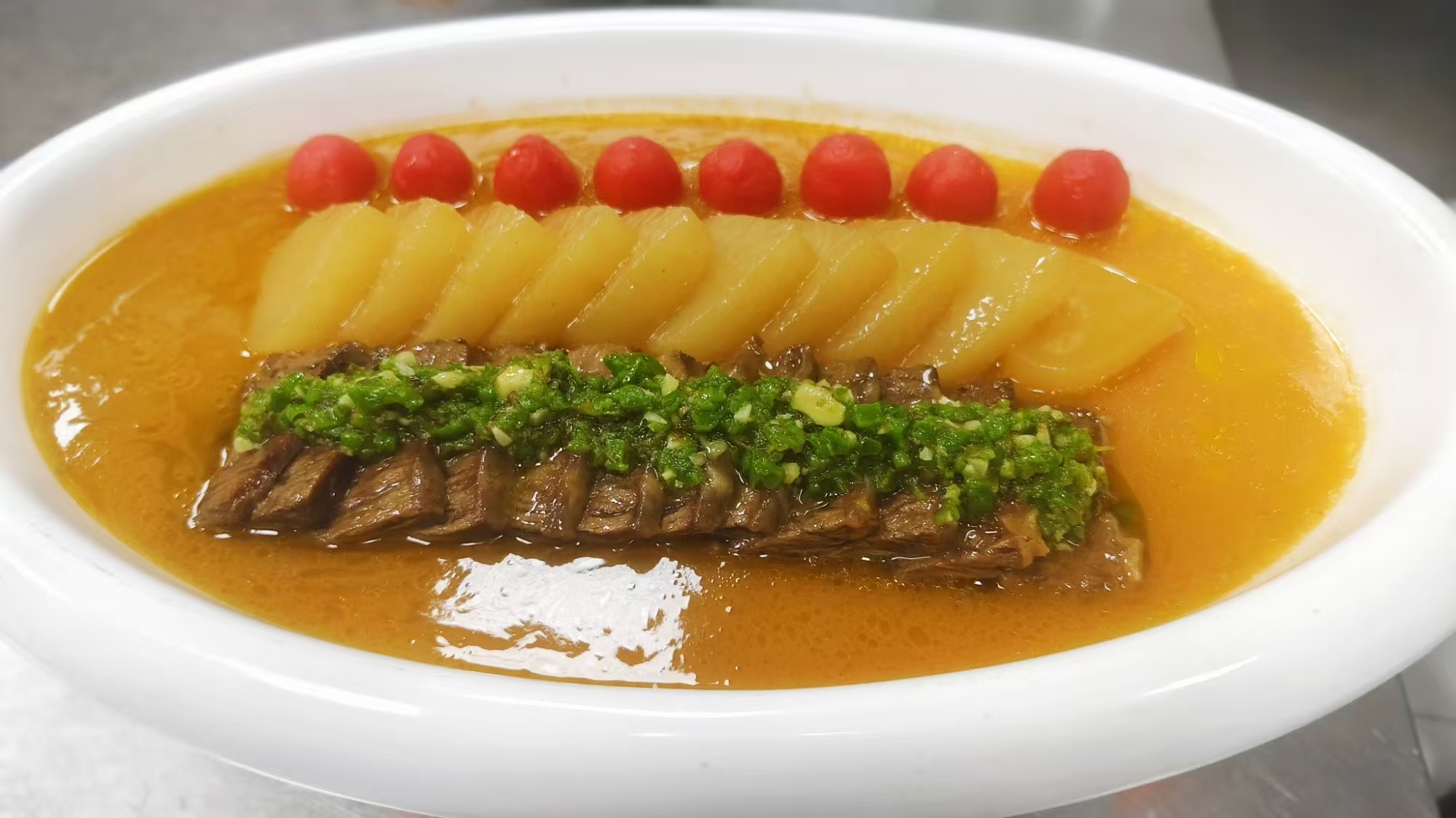 盐邦烧椒牛肋皇