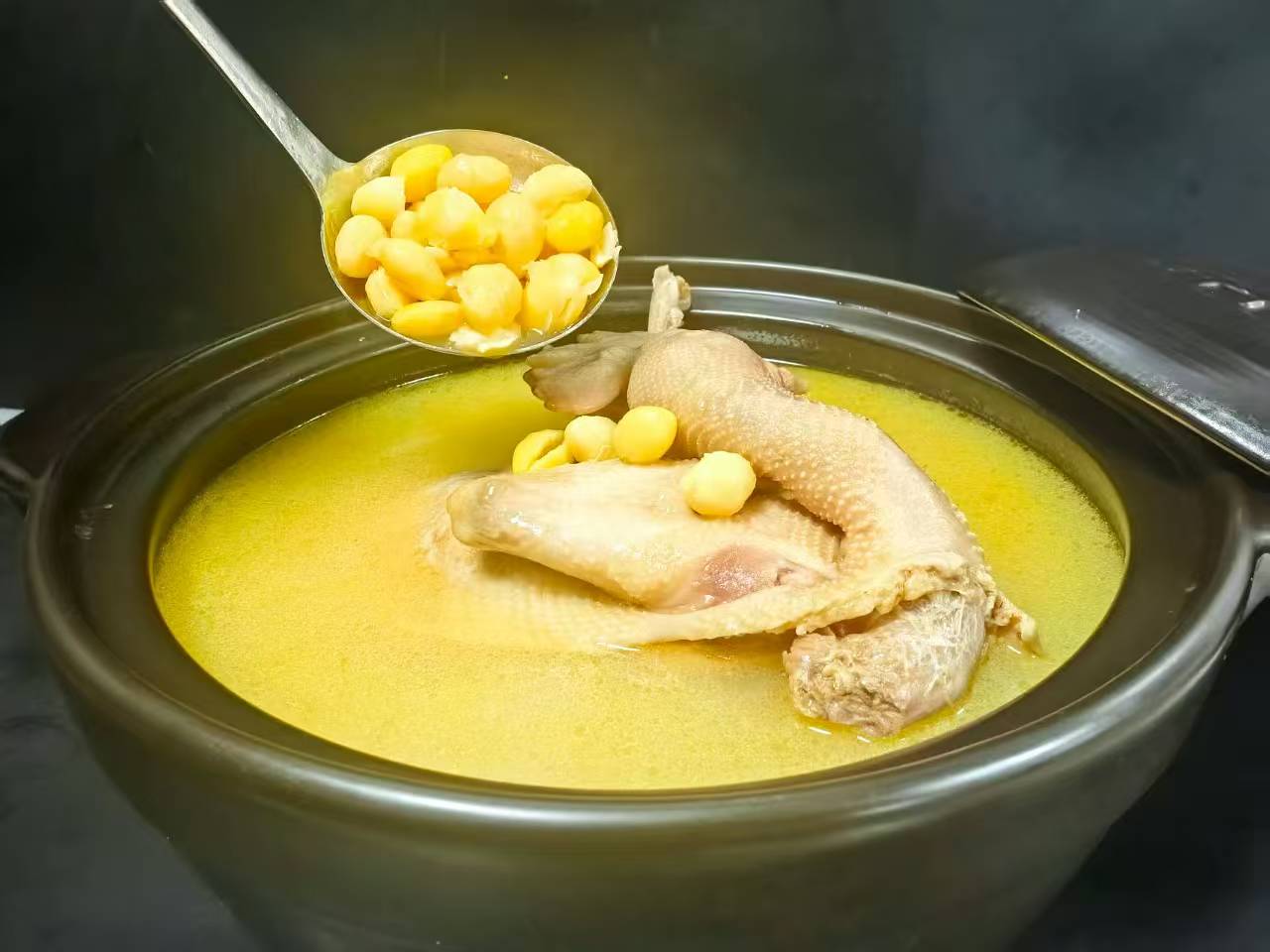 白果鸡汤