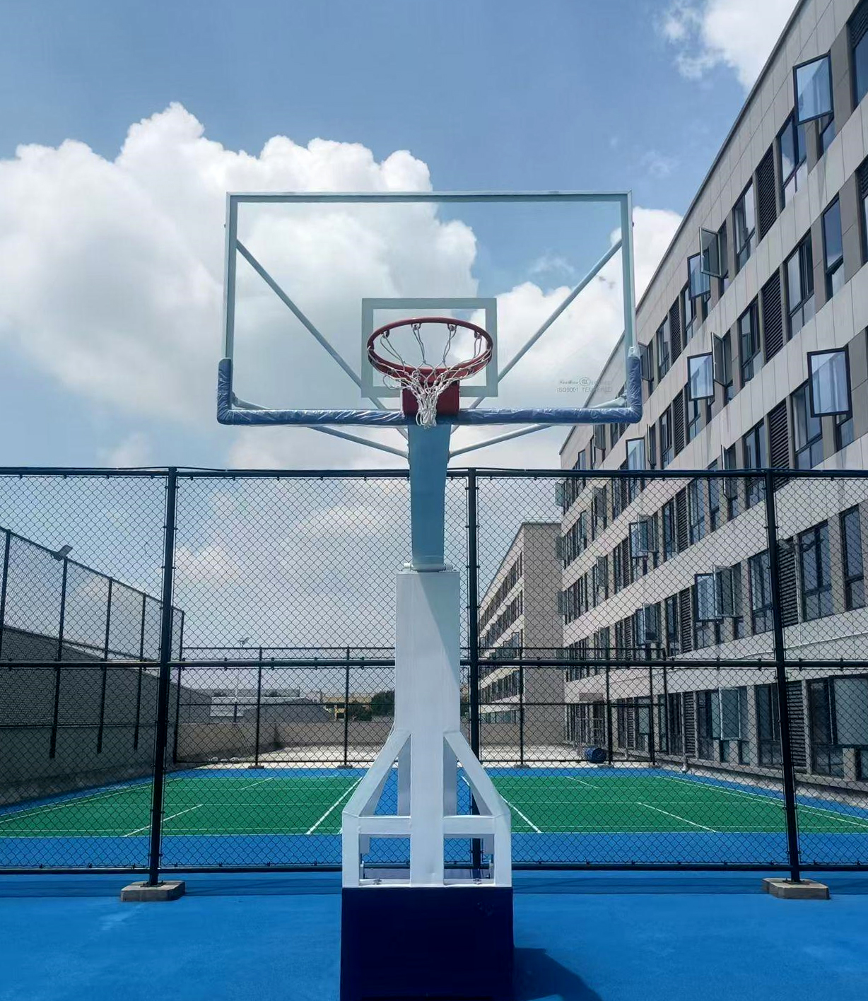 移动高箱方管篮球架