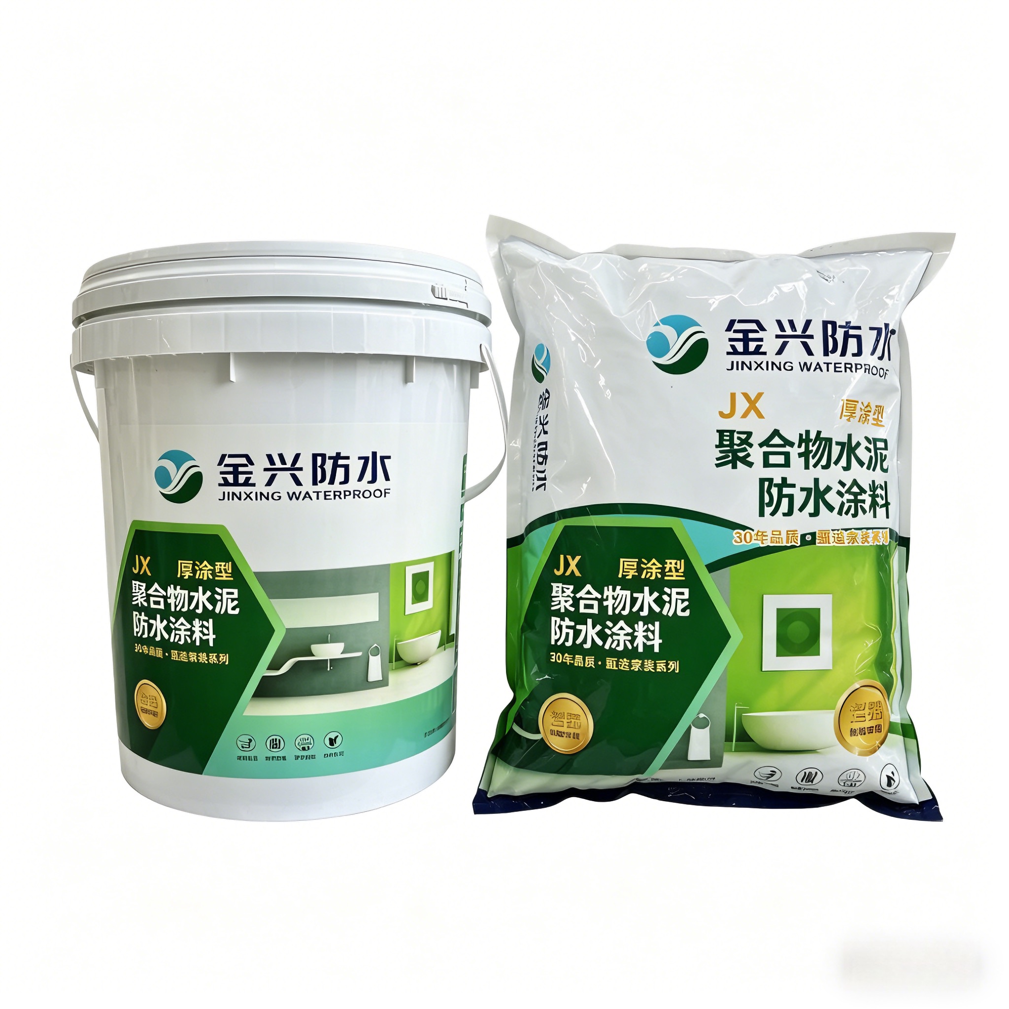 厚涂型聚合物水泥防水涂料（甄选家装系列）