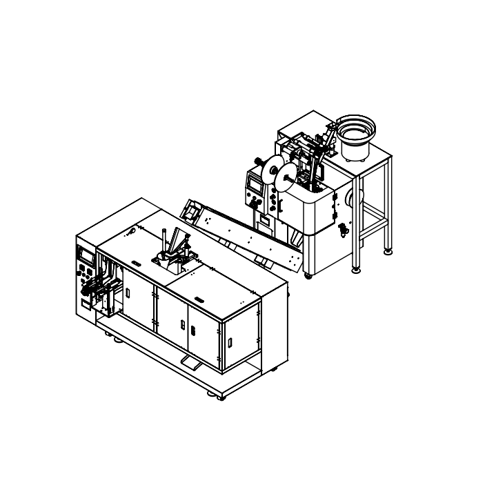 MD-160S-SL 数粒三角包内外袋包装机